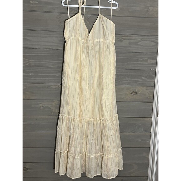 Express Dresses & Skirts - Express NWT Sundress XL Spaghetti Straps Maxi Dress Beach Cottagecore Coastal